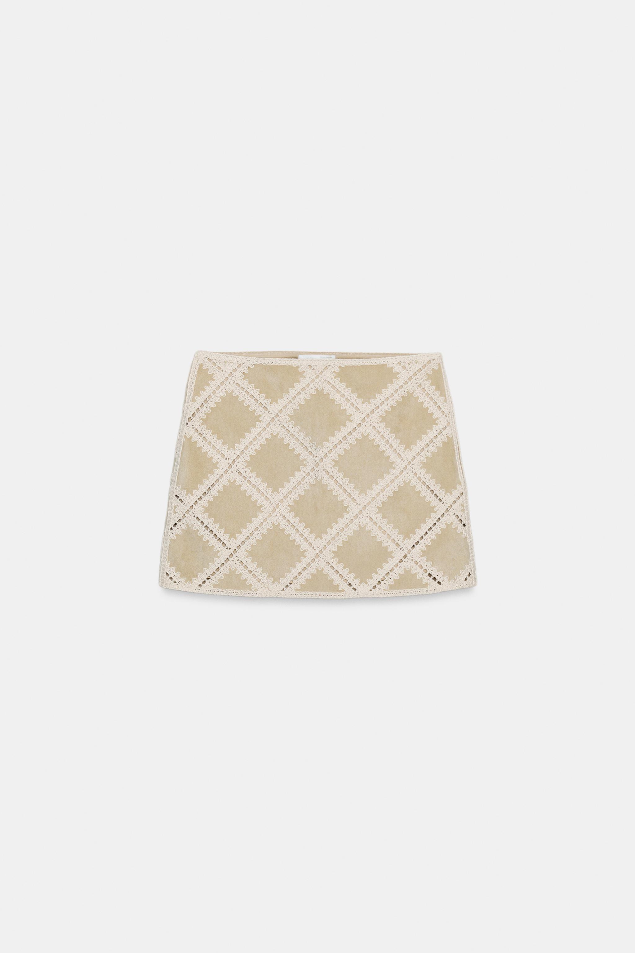 JUPE PATCHWORK CROCHET